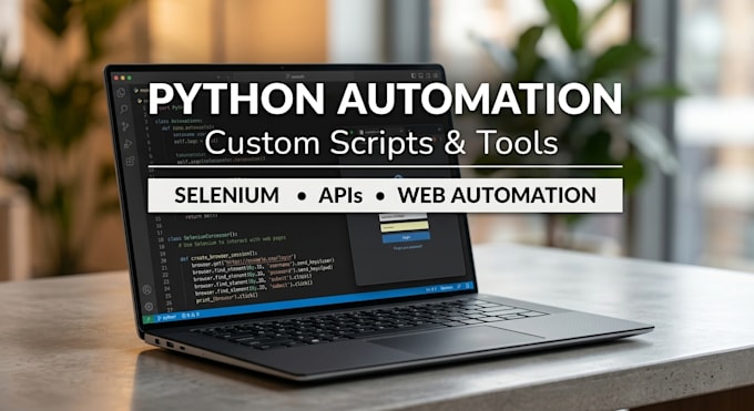 build python web automation scripts using selenium and requests