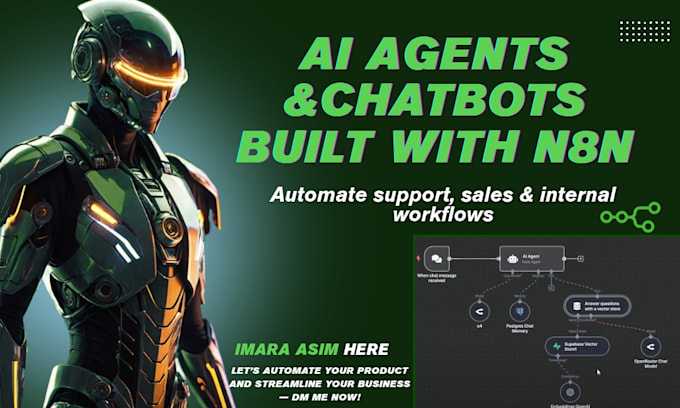 build ai agents and chatbots with n8n automation