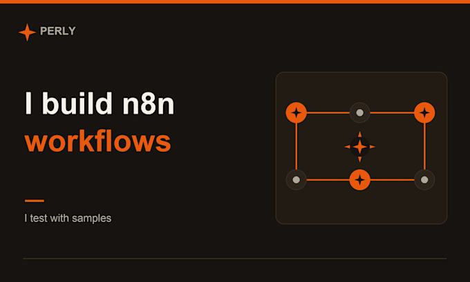 build and test one n8n workflow for your process