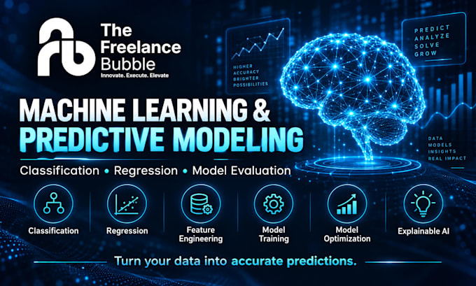 build machine learning and predictive models for your data