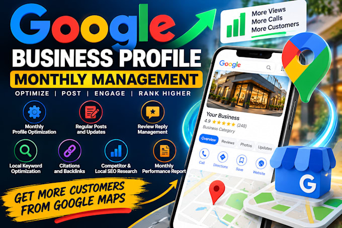 do monthly maps SEO and business profile optimization