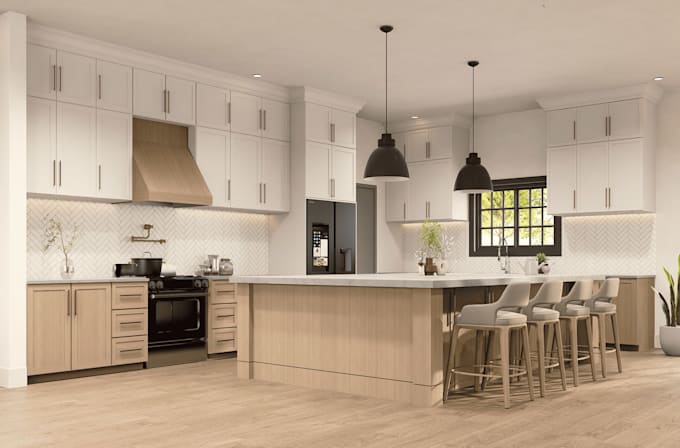 do realistic virtual staging and real estate property visualization