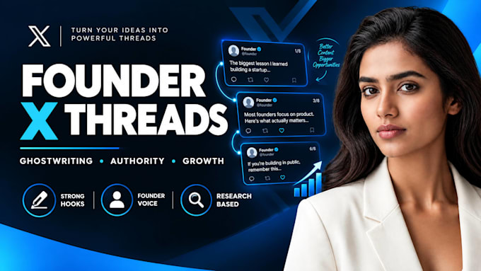 ghostwrite viral founder twitter threads that build authority