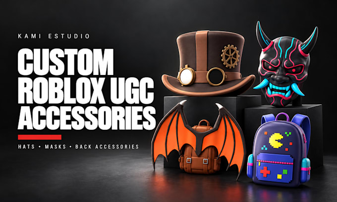 model custom roblox ugc hats and rigid accessories