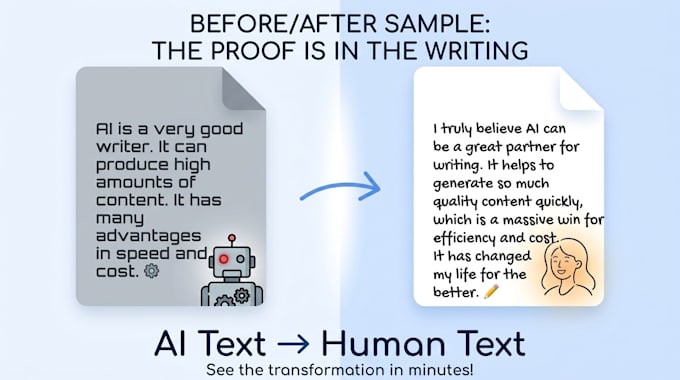 humanize your ai text so it sounds natural and human written