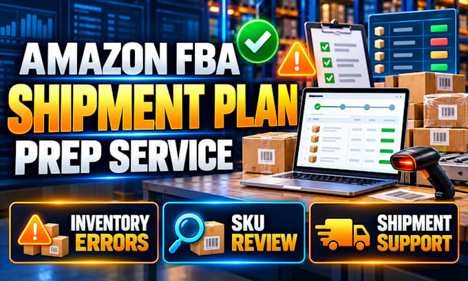 create amazon seo listing fba shipment plans solve prep service inventory errors