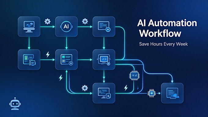 ai automation workflow setup with zapier or make