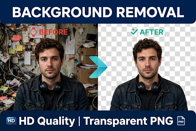 remove background , enhance and upscale your image in 1hour