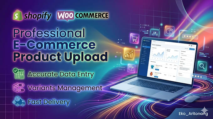 do shopify product upload and woocommerce data entry