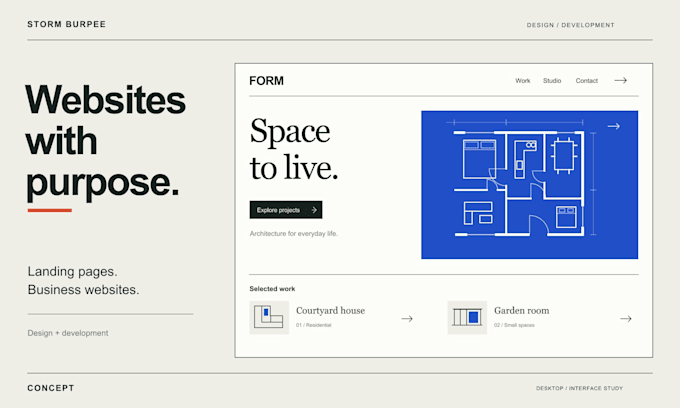 build a website for trades and service businesses