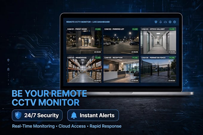 be your remote cctv monitoring