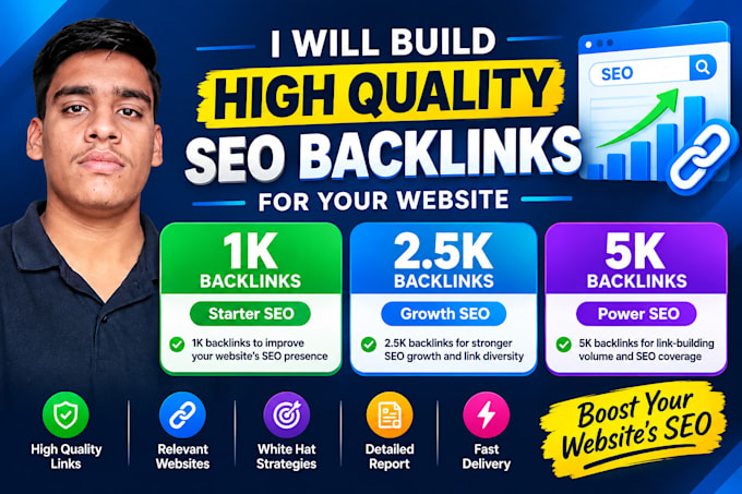 build high quality SEO backlinks