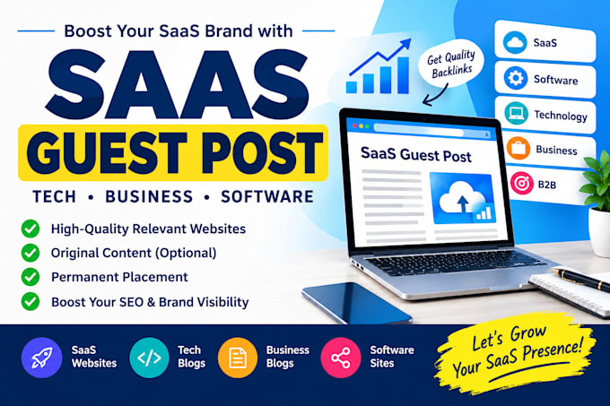publish saas guest posts on relevant saas and technology