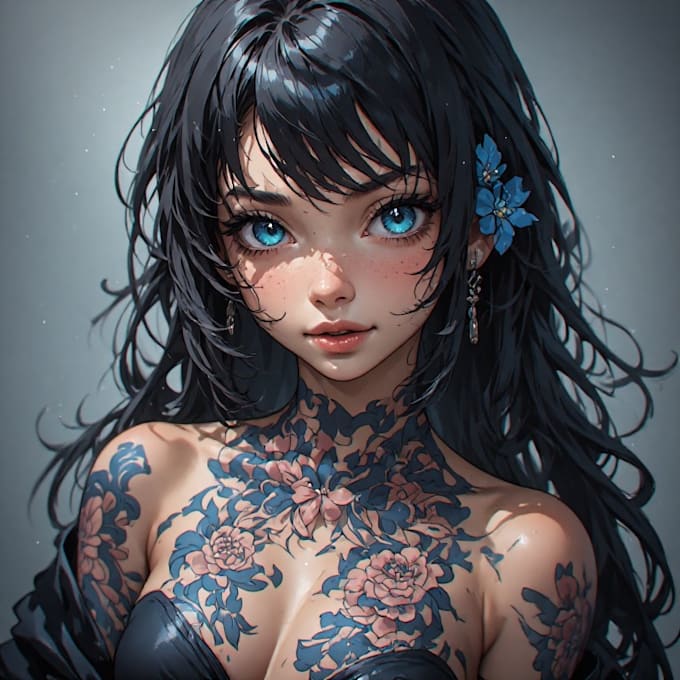 create dark tattoo art