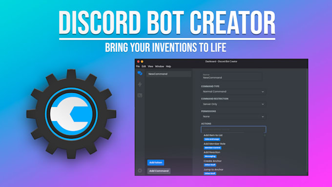 develop custom discord bots and discord music bots