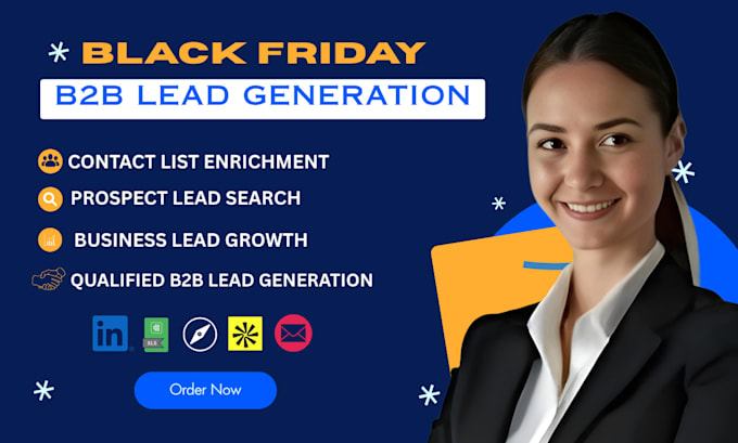 build a targeted b2b lead list for black friday sales