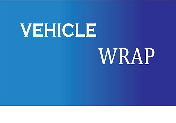 design professional vehicle wrap and car wrap graphics