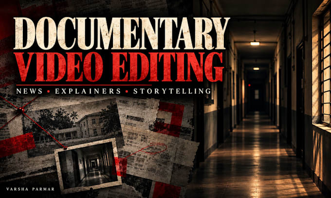 edit engaging documentary and news explainer videos