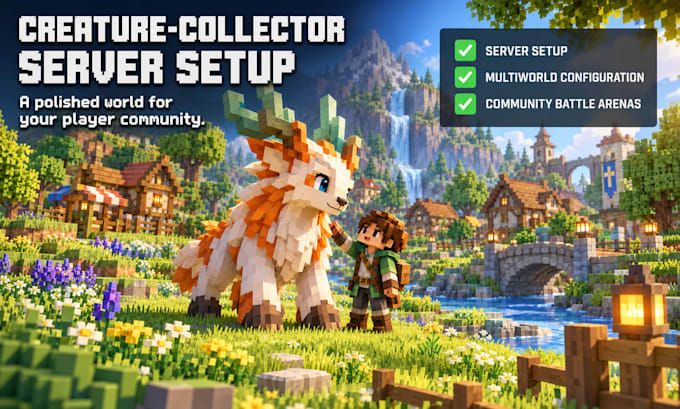 setup your minecraft cobblemon or pixelmon server