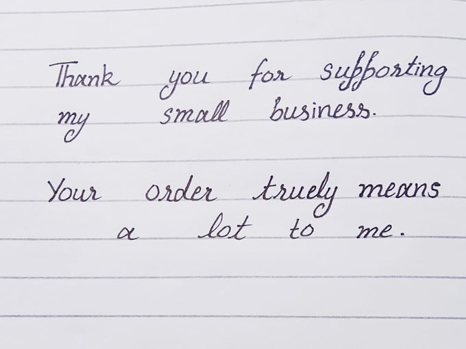 create custom handwritten messages, notes and content