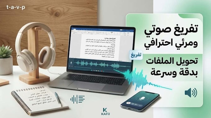 transcribe arabic audio and video professionally