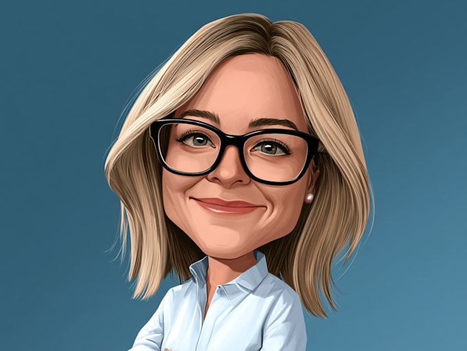 create unique and funny caricature art