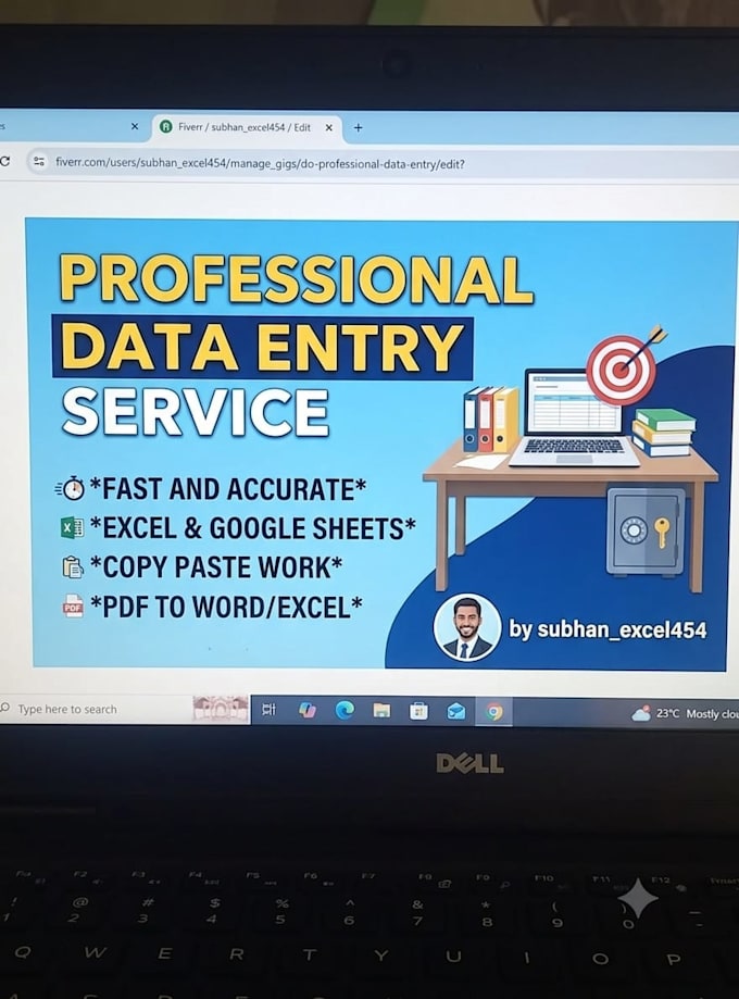 do professional data entry