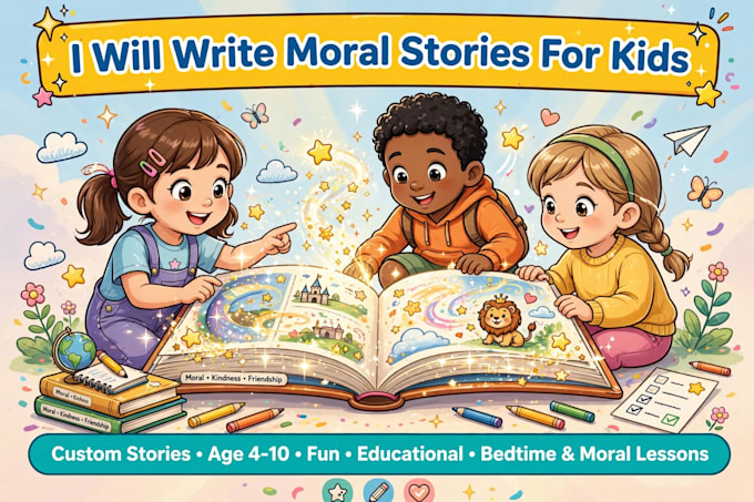 write moral story for kids and inspirational short story