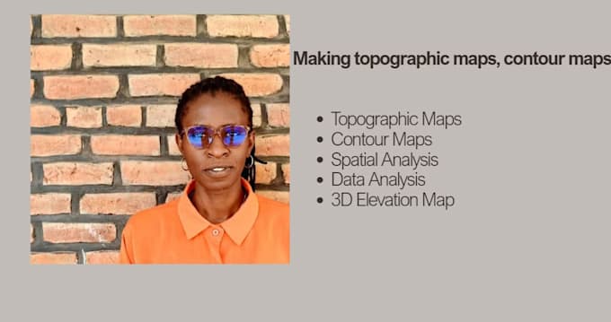 make topographic maps, contour maps using arcgis,