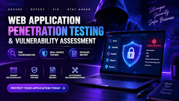 perform penetration testing, vapt and find sql injection testing with report