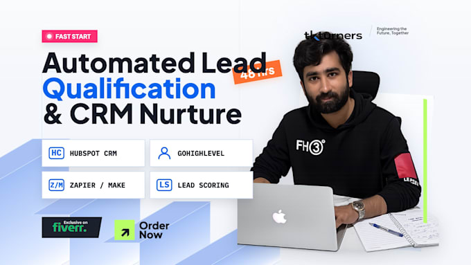 build automated lead qualification and crm nurturing workflows