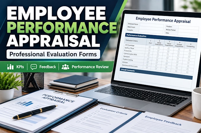 create employee performance appraisal and evaluation forms