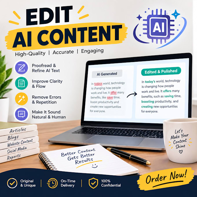 edit ai written content