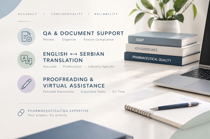 be your QA document assistant, virtual assistant, translator