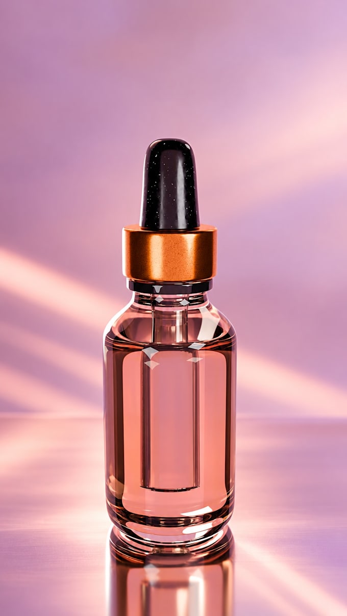 create realistic 3d cosmetic product models and renders