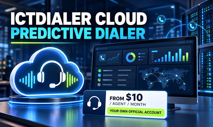 setup predictive dialer, auto dialer, call center software