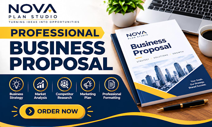 create a professional business proposal for your company