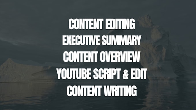 draft scripts for your youtube content