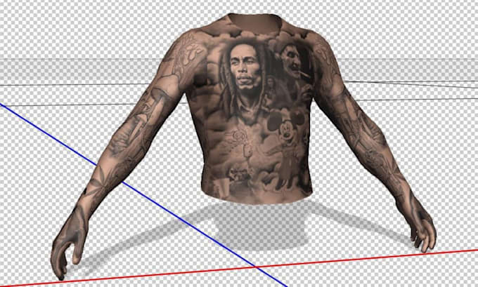 make custom fivem peds, clothing, chains, tattoos and props