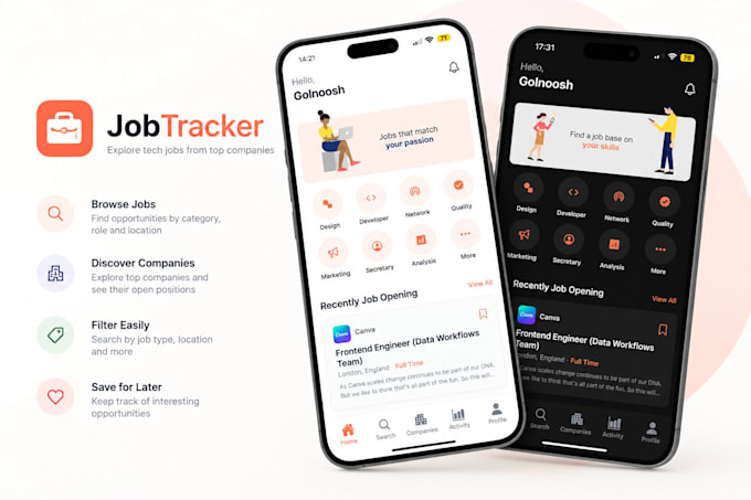 develop fix or improve your react native mobile app