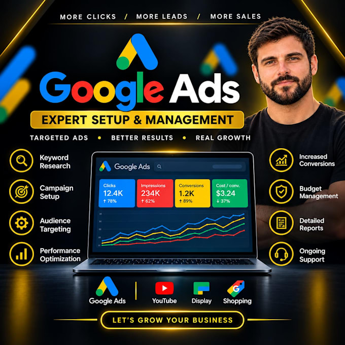 set up and manage google ppc campaigns
