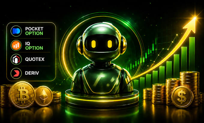 build pocket option script, quotex, deriv, iq option indicator and strategy