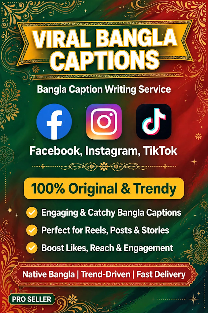 write viral bangla captions, stories and emotional scripts