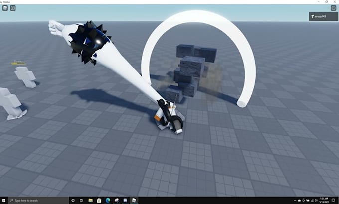 develop roblox game systems, scripts and animations