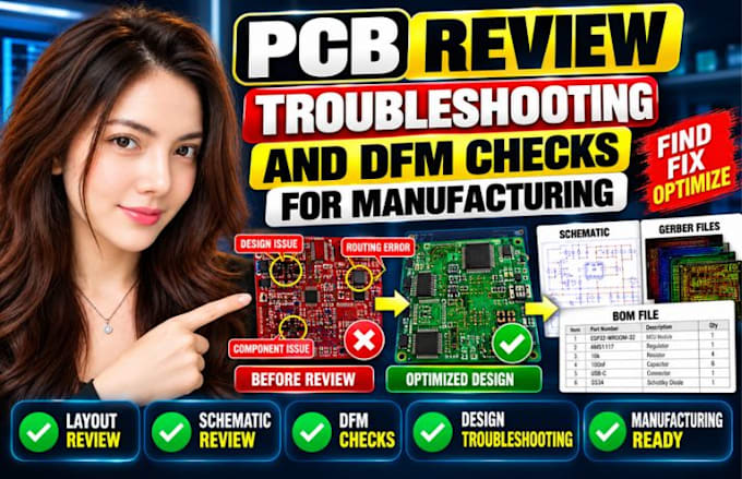 pcb review troubleshooting and dfm checks for manufacturing and prototype board