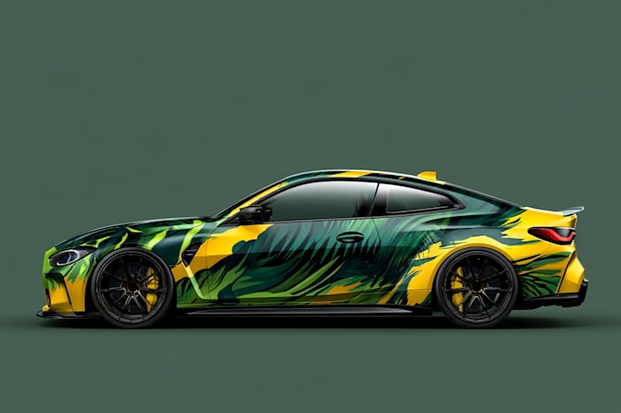 car wrap design, van wrap design
