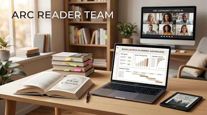 build and manage a targeted arc reader team for your book launch