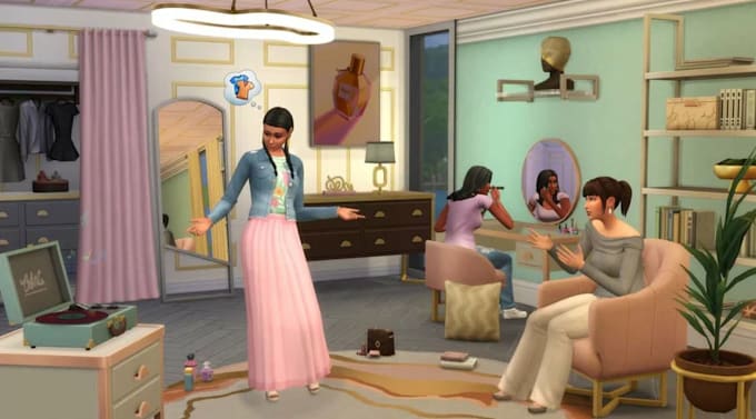 design cc mods, custom sim for sim 4 using custom content