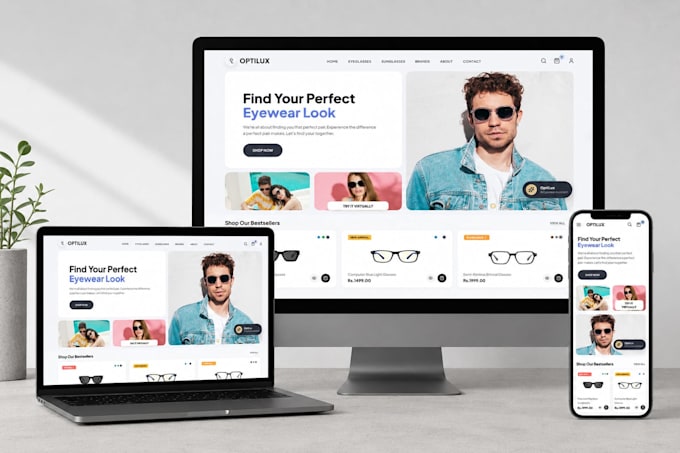 create a responsive ecommerce website using PHP and mysql