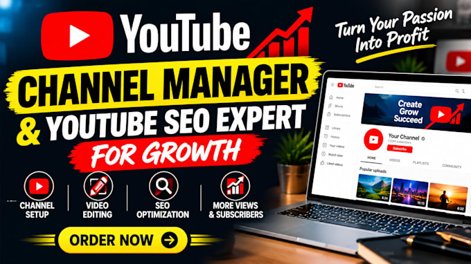 create and set up a professional youtube channel